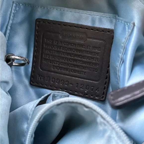 Black Coach Purse - Picture 5 of 7